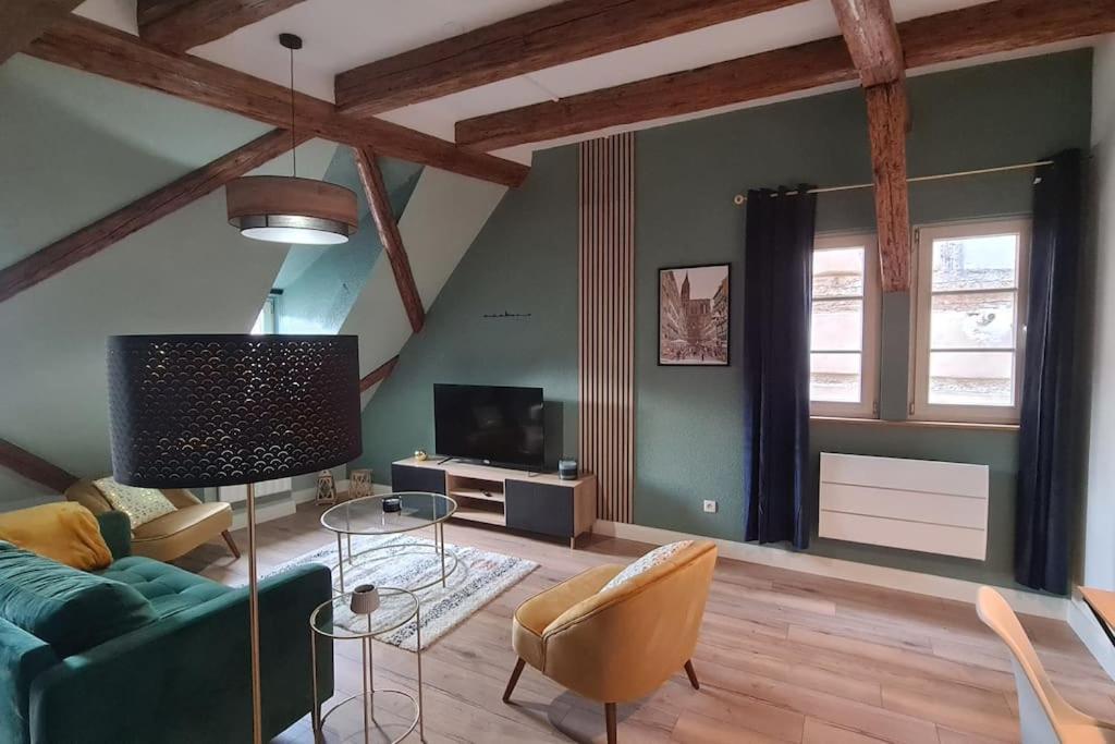 Duplex Centre - Le Marche Apartment โอแบร์เน ภายนอก รูปภาพ