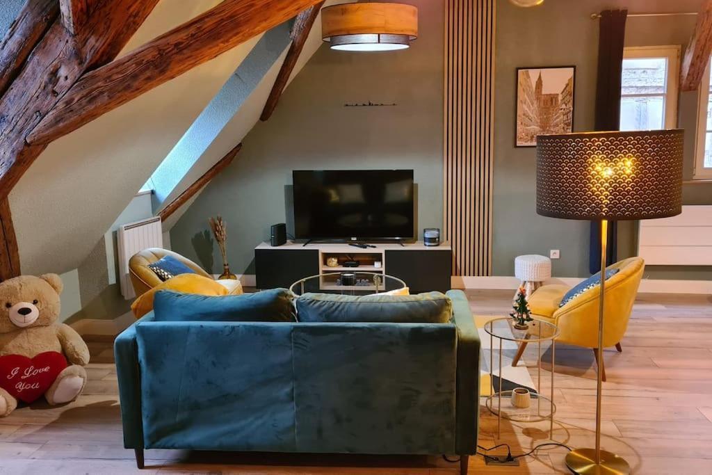 Duplex Centre - Le Marche Apartment โอแบร์เน ภายนอก รูปภาพ